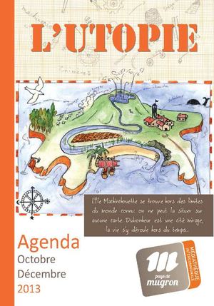 l'utopie à la Médiathèque du Pays de Mugron