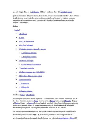 astrologia china