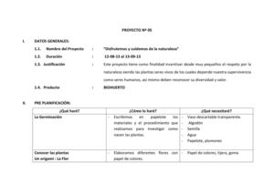 PROYECTO N°05 4AÑOS