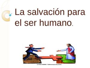 La salvación del hombre