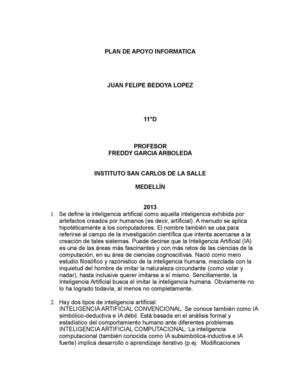 INTELIGENCIA ARTIFICIAL Y REDES