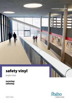 Step safety vinyl