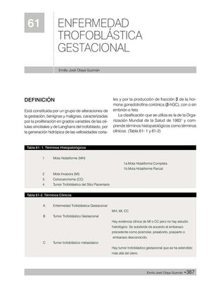 ENFERMEDAD TROFOBLASTICA GESTACIONAL