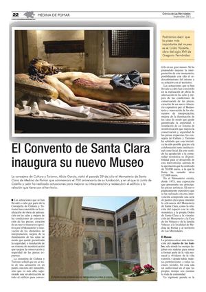 Museo Santa Clara Medina de Pomar