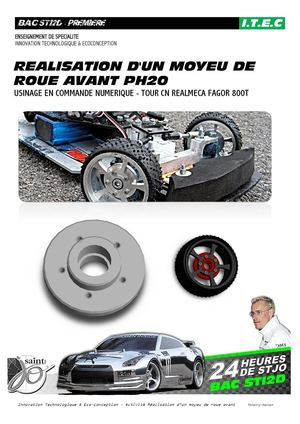 ITEC - Réalisation moyeu de roue avant