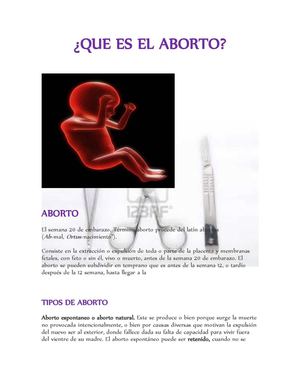 ABORTO