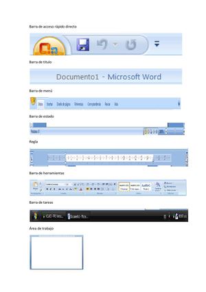 Tipos de barra en word 