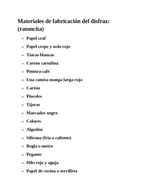 Disfraz ratoncita (alicia en el país de la maravillas)