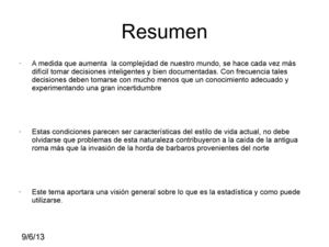 Resumen y ejercicios.