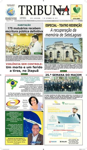 Jornal Tribuna de Sete Lagoas - edição 820
