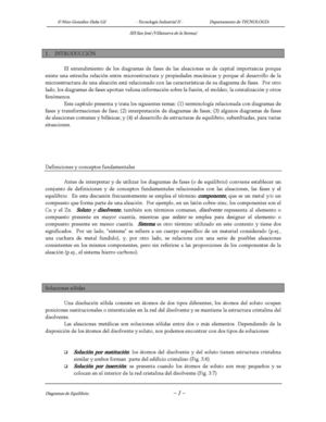 DIAGRAMAS DE EQUILIBRIO MECANICO