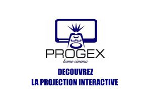 Projection interactive Progex