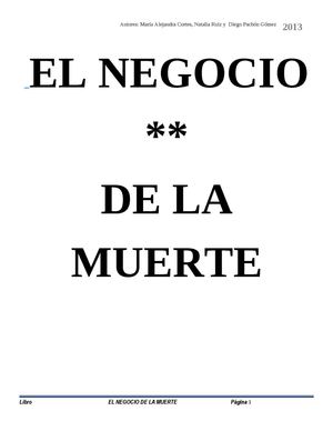 El Negocio de la Muerte