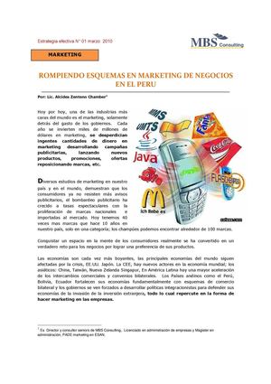 MARKETING EN EL PERÚ