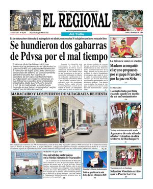 El Regional del Zulia 08-09-2013