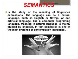 About semantics