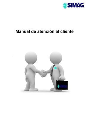 Manual de Atención al Cliente Simag Paramedicos S.A 