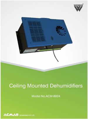 Ceiling Mounted Dehumidifiers