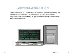 Arquitectura Interna de unPC