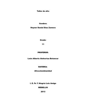 escrito libre sobre colobia y su sociedad