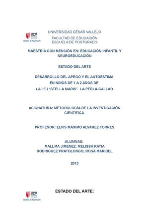 PRESENTACION DE TRABAJO