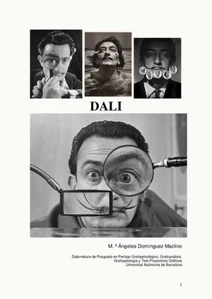 DALÍ (MÁSTER EN GRAFOANÁLISIS EUROPEO UAB)