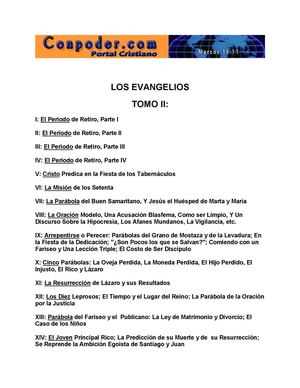 Los Evangelios Tomo II