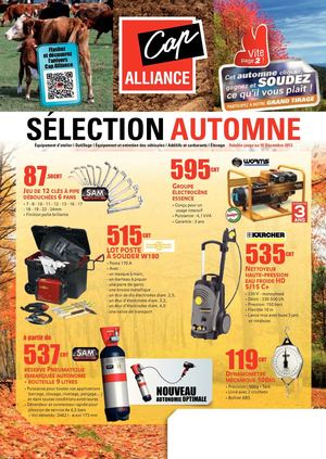 Guide Automne Cap Alliance 2013