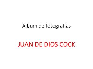PLANTA FÍSICA DE LA INSTITUCIÓN JUAN DE DIOS COCK