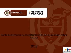 GENERALIDADES PRUEBAS SABER Y RESULTADOS GAA