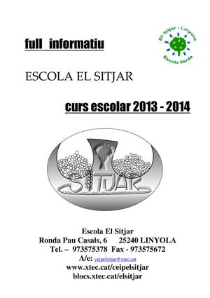 Fulls informatius 2013-2014
