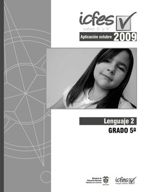 2009A Saber Lenguaje 5