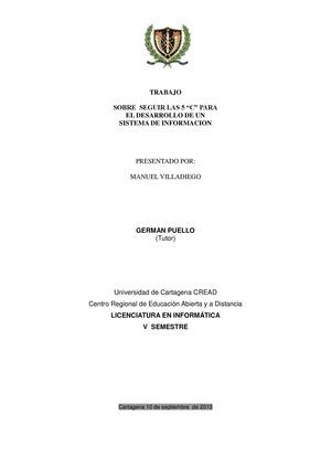 Manual sobre las 5 C