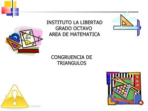 congruencia de triangulos