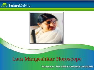 Lata Mangeshkar Horoscope Chart