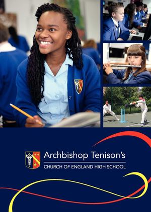 Archbishop Tenison's Prospectus