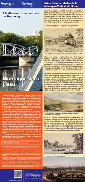 Guides À la découverte du quartier Montagne-Verte Elsau