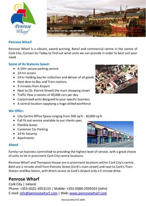 Penrose Wharf - RETAIL & COMMERCIAL