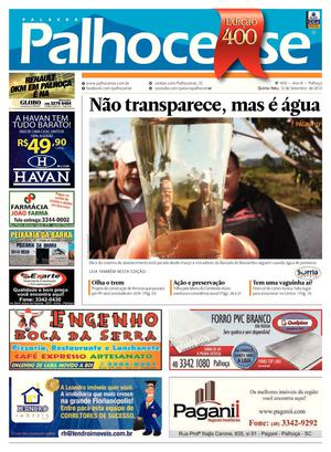 Jornal Palavra Palhocense - Edição 400