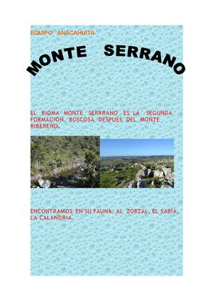 Libro de Tercero A: "Los biomas" Parte I