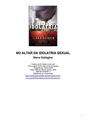 no altar da idolatria