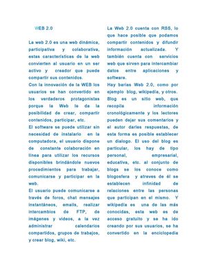 T.P: 2 - Web 2.0