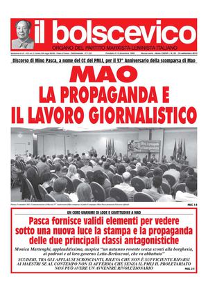 Il Bolscevico - 19 septembre 2013