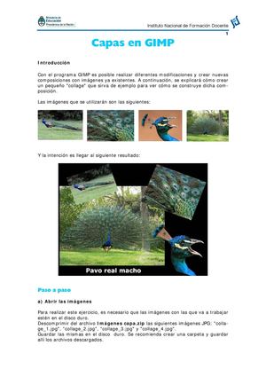 Ejemplos de trabajo en capas