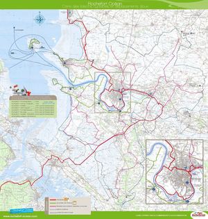 Carte des liaisons cyclables