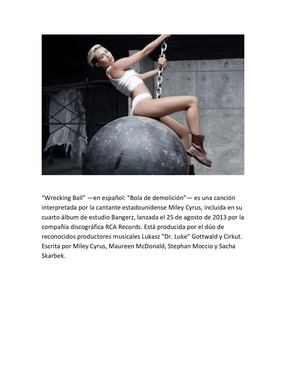 Wrecking Ball