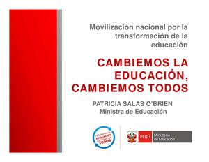 INFORME DE PRESUPUESTO DEL MINEDU