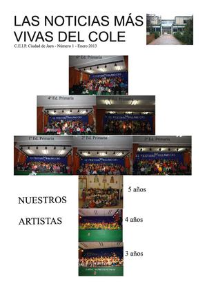 periodico colegio NUMERO 1