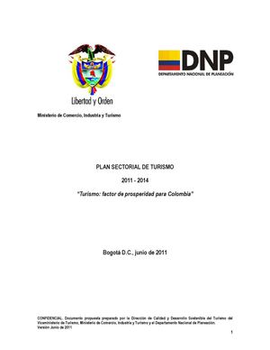 plan de turismo colombia