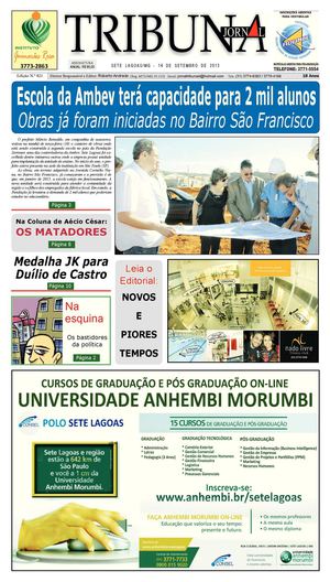 Jornal Tribuna de Sete Lagoas - edição 821